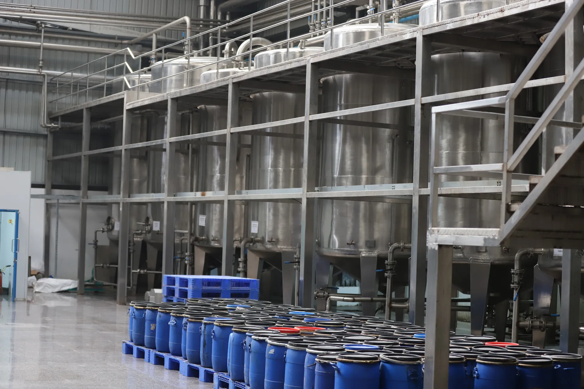 Coffee processing facility