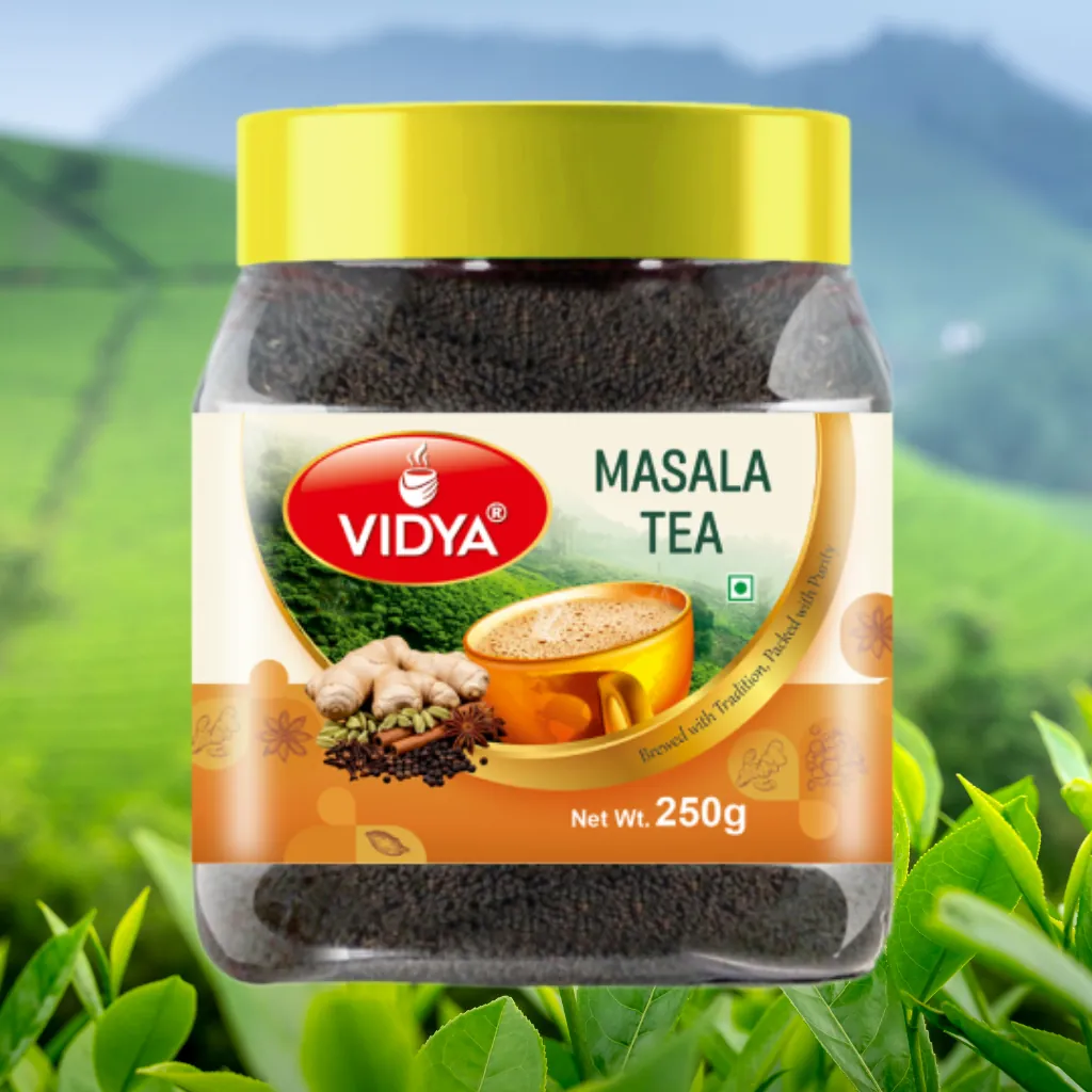 Brews tea range, blends, premix and flavoured teas